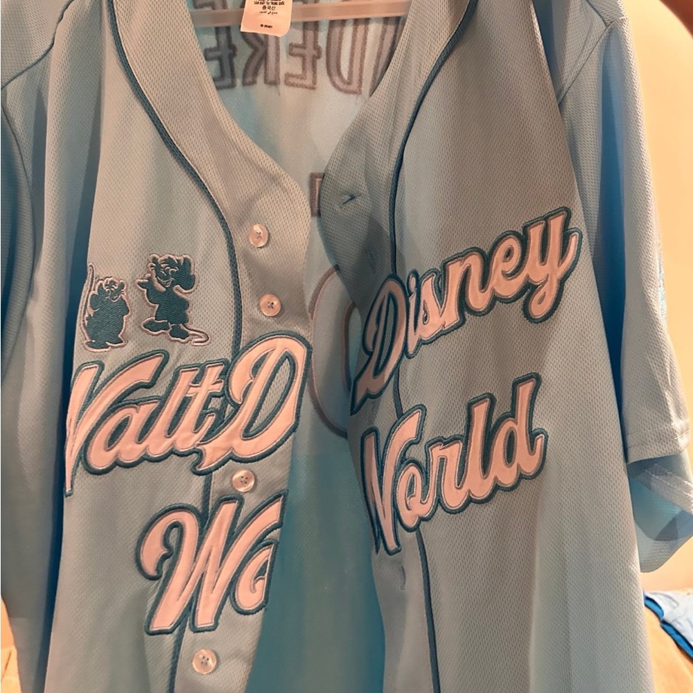 Light Blue Disney World Jersey